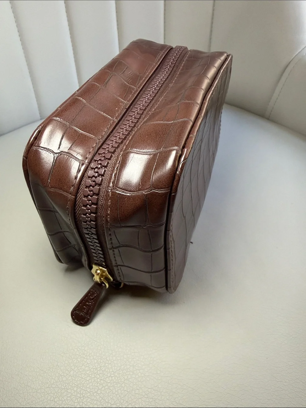 Trish McEvoy Makeup Planner Zip Closure Case Bag.